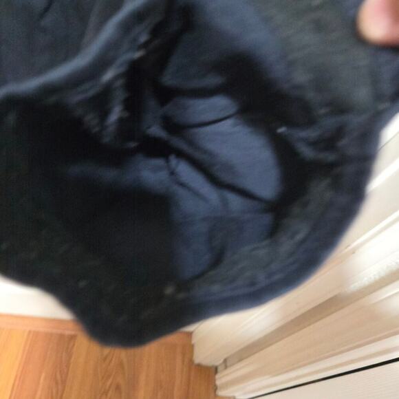 Cos pants womens size 6 blue navy wide leg cotton trousers work profressional - Picture 6 of 8